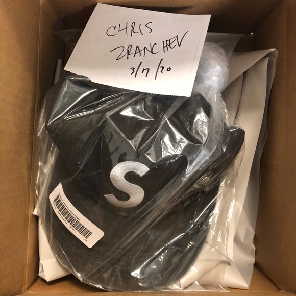 Supreme Pigment S Logo 6 Panel Hat SS20 - Picture 2 of 3